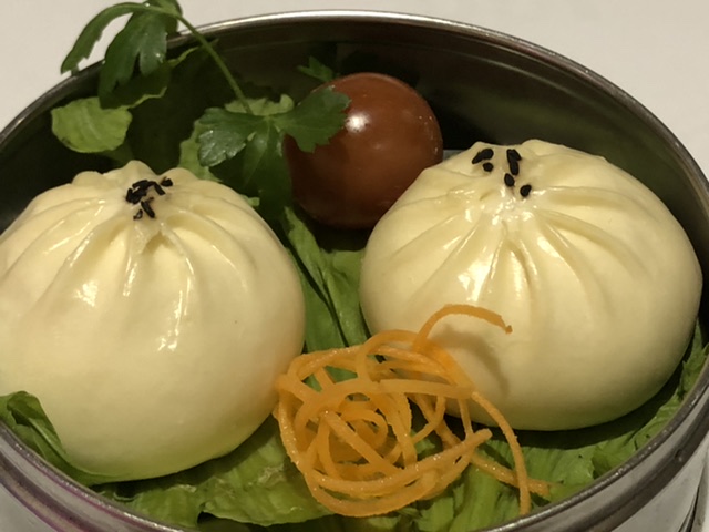 Bao de pollo teriyaki